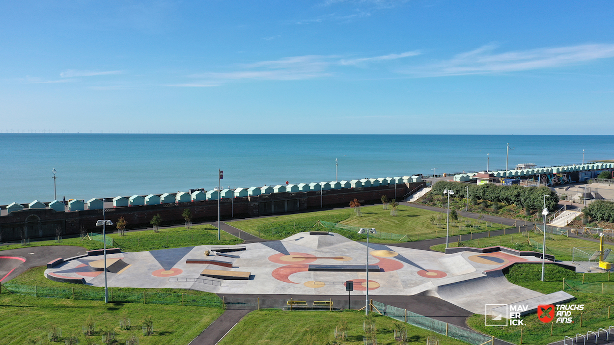 Hove Beach Plaza skatepark